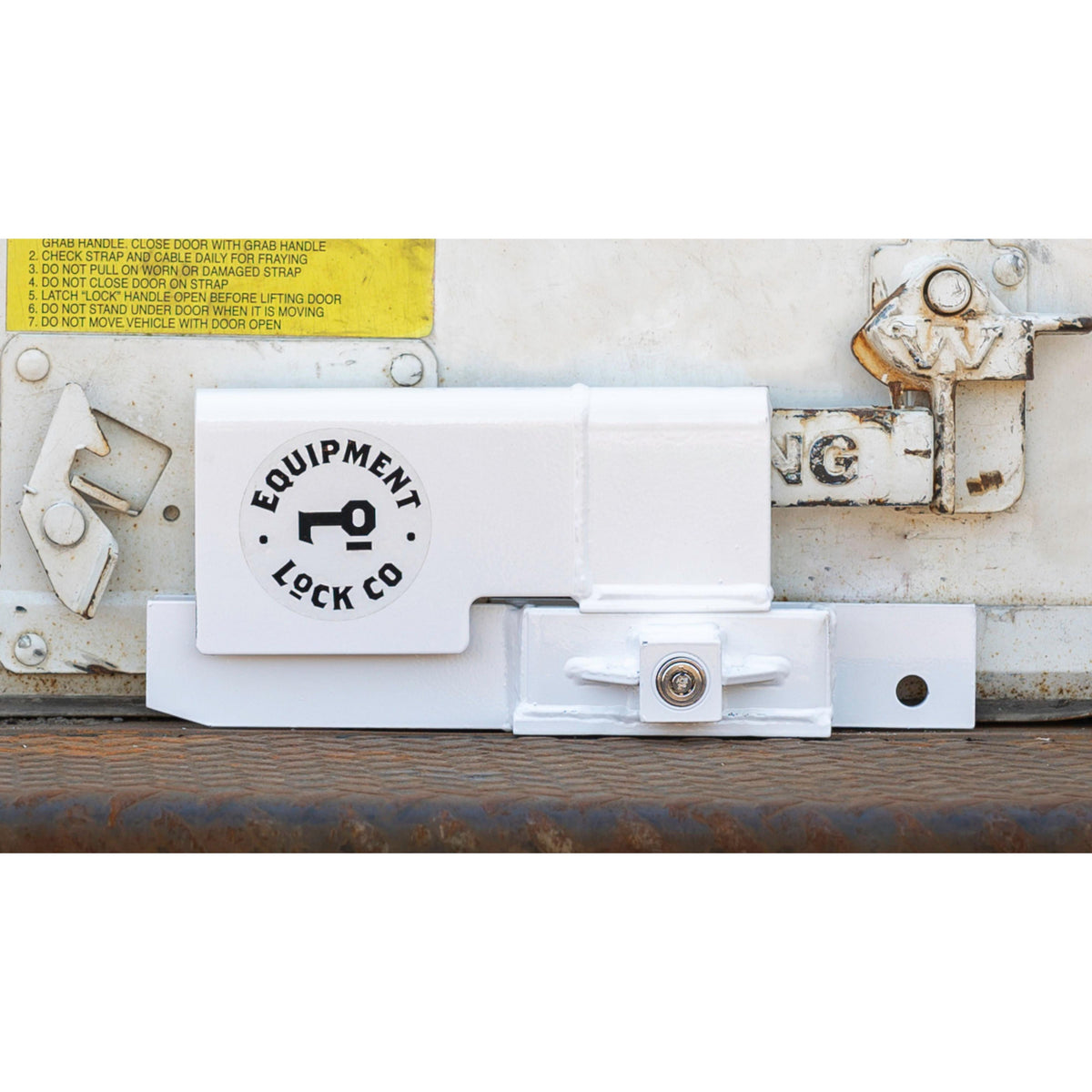 Heavy Duty Rolling Door Lock For Trailers