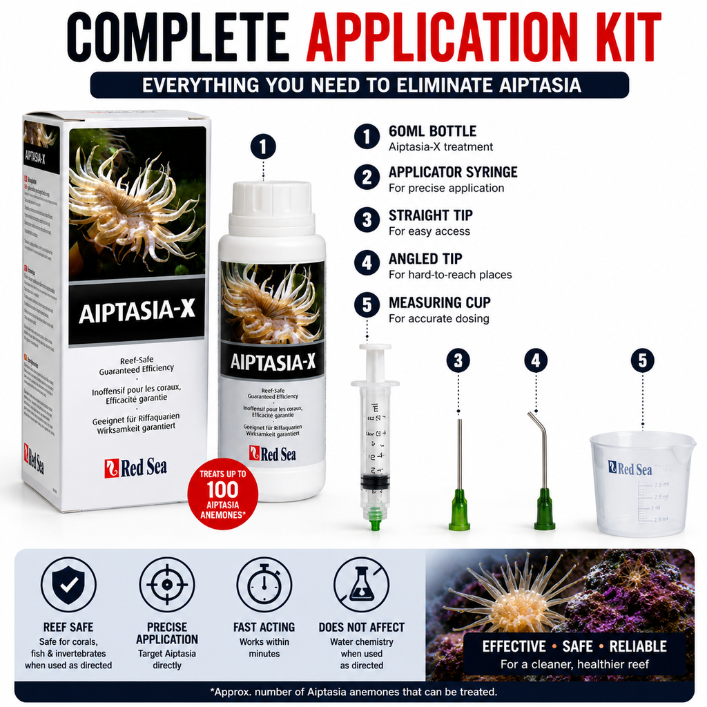 Red Sea Aiptasia-X 60ml Kit - R22231