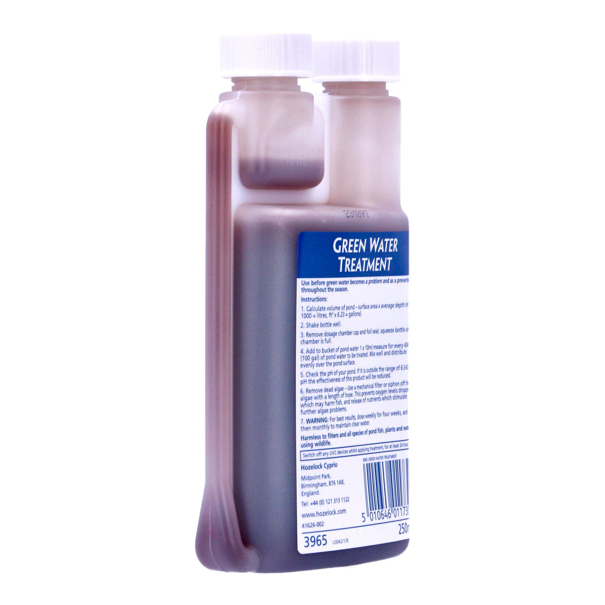Hozelock Green Water Pond Treatment - Algae Control Solution