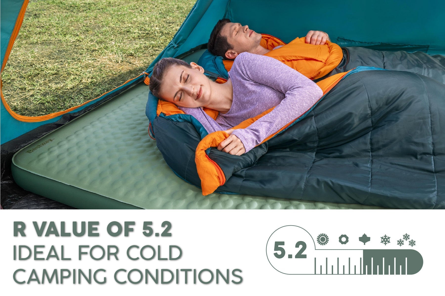 Comfortrek Luxe Elite Self-inflating Queen Sleeping Pad
