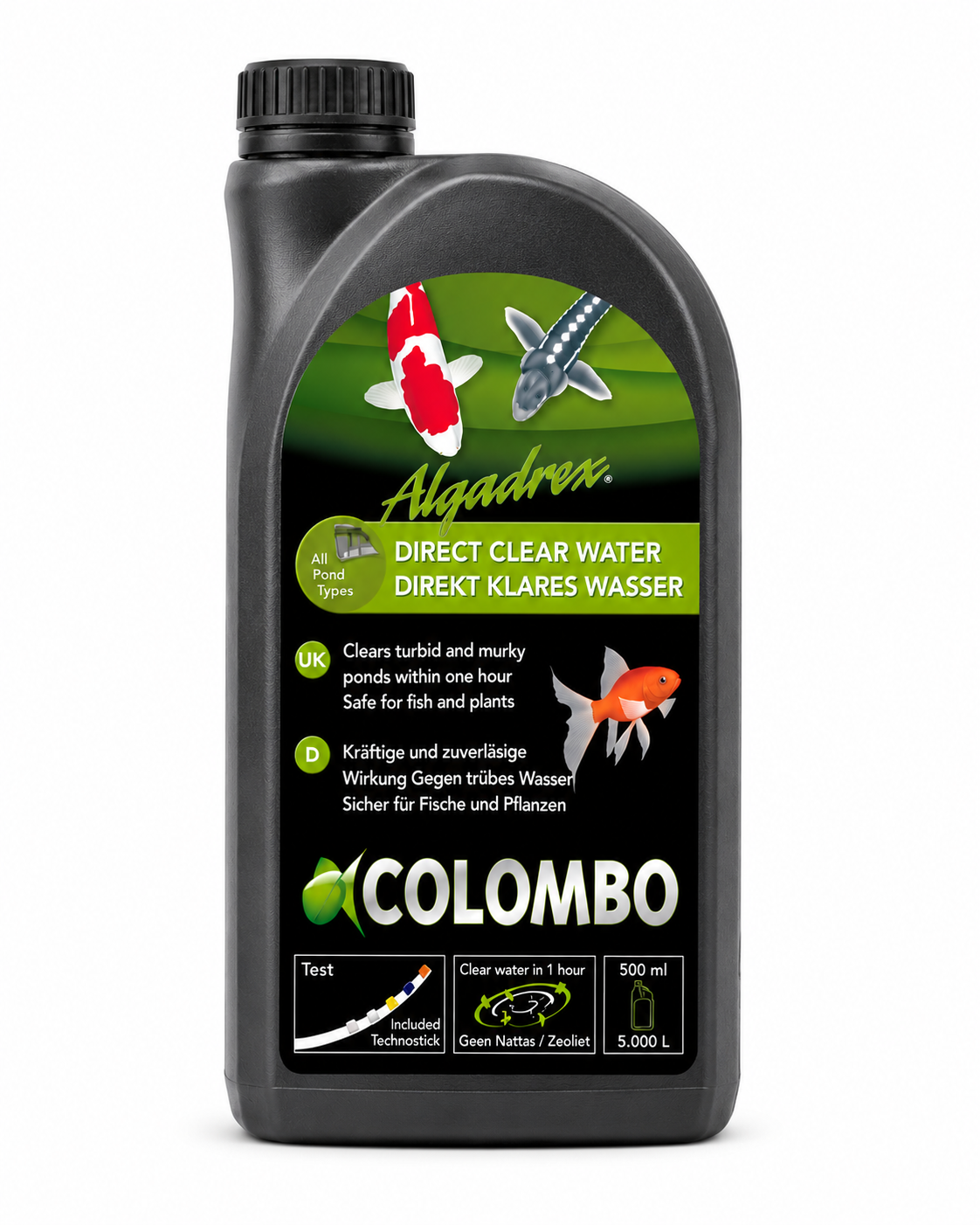 Colombo Algadrex Green Water Treatment – Fast Acting Pond Algae Control