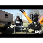 DK2 | OPC506 6-Inch 14 HP 429 CC Cyclonic Drum Chipper Shredder
