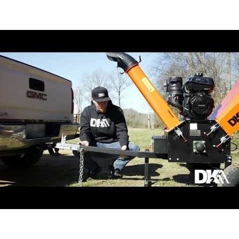 DK2 | OPC506 6-Inch 14 HP 429 CC Cyclonic Drum Chipper Shredder
