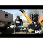 DK2 | OPC506E 6-Inch 14 HP 429 CC Cyclonic Drum Chipper Shredder (Electric Start)