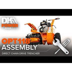 DK2 | OPT118 18-Inch 7 HP 208 CC Trencher
