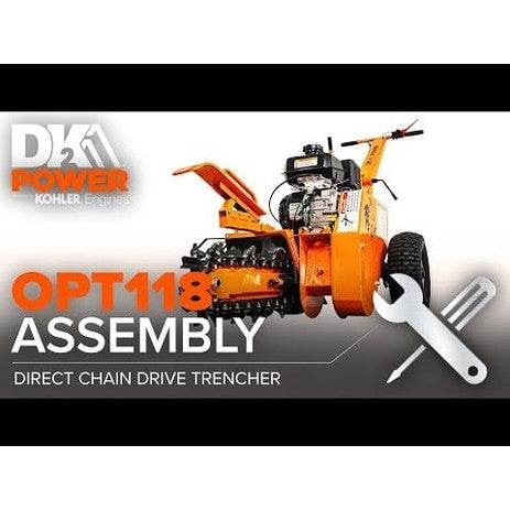 DK2 | OPT118 18-Inch 7 HP 208 CC Trencher