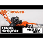 DK2 | OPG888E 14-Inch 14 HP 429 CC Electric Start Stump Grinder