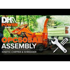 DK2 | OPC505AE 5-Inch 14 HP 429 CC Hydraulic Auto-Feed Electric Start Chipper Shredder