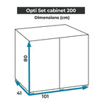Aquael Optiset 200 Aquarium Cabinets