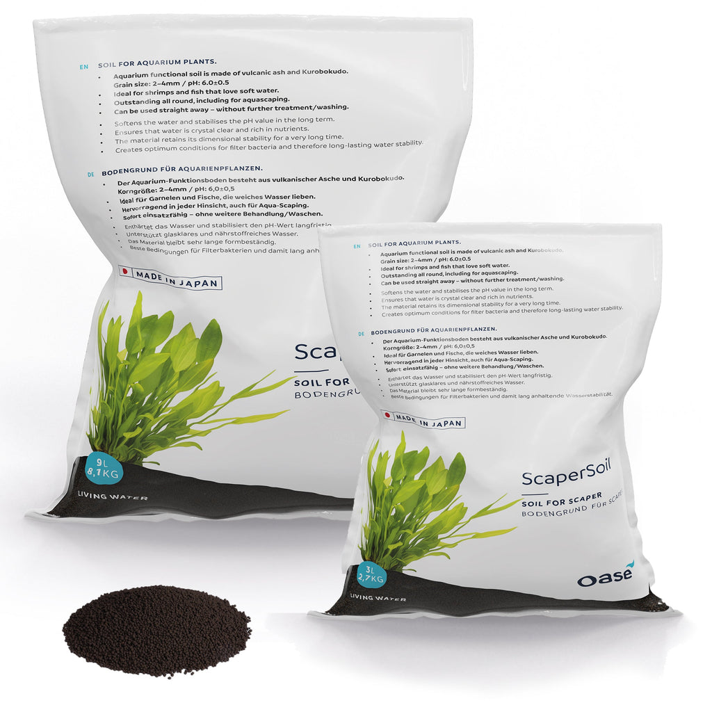 Oase ScaperLine Active Black Soil for Aquascaping