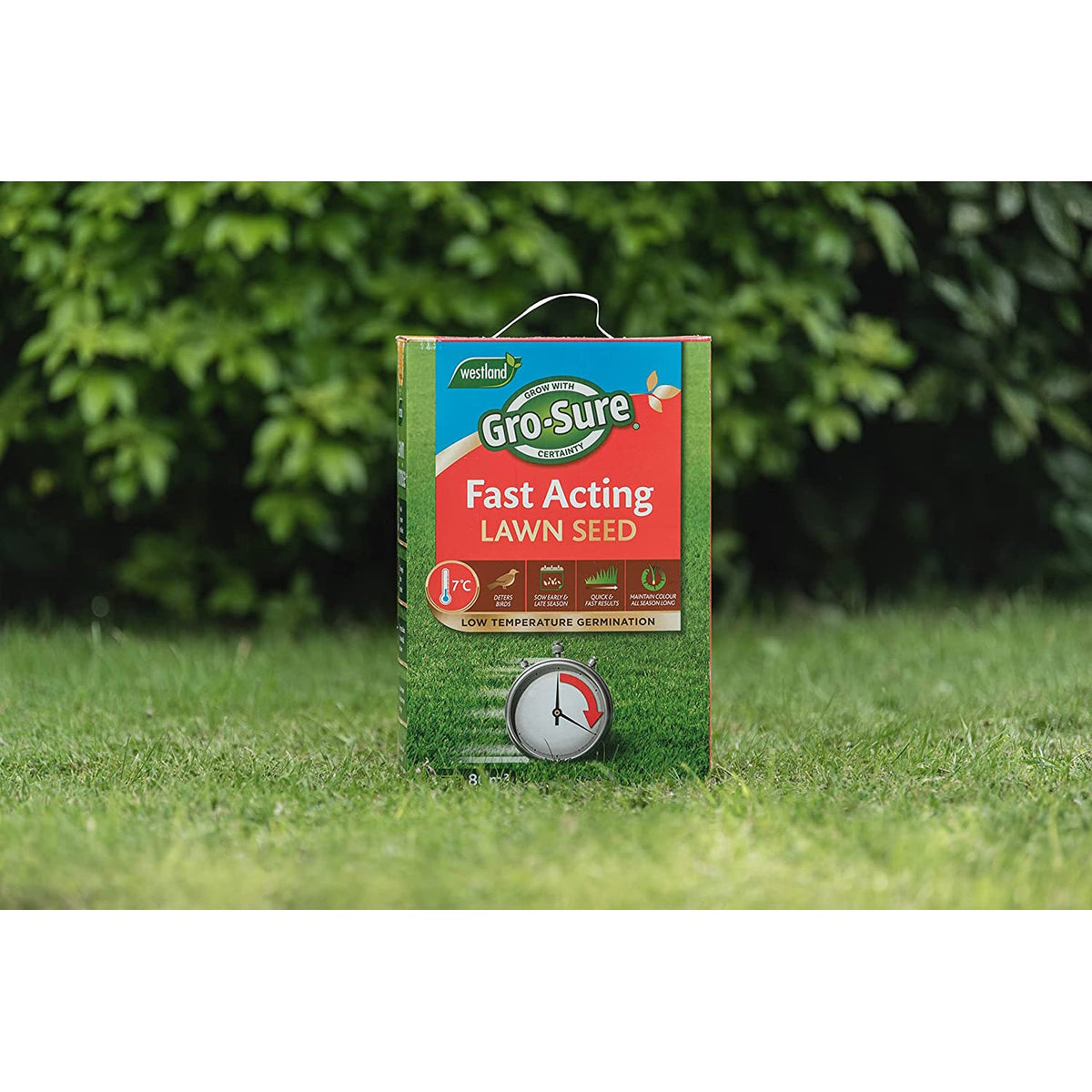 Gro-Sure Fast Acting Lawn Seed for Quick Germination