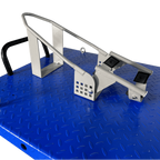 iDEAL Elec-Hydra Motorcycle Lift Bench w/Integrated Motor & Retractable Ramp
