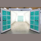 iDEAL PSB-AFCF23B-AK CROSS FLOW DRAFT PAINT SPRAY BOOTH