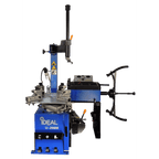 iDEAL Tire Changer & MC Wheel Balancer (Hand Spin) Combo w/ MC Adapter Kit