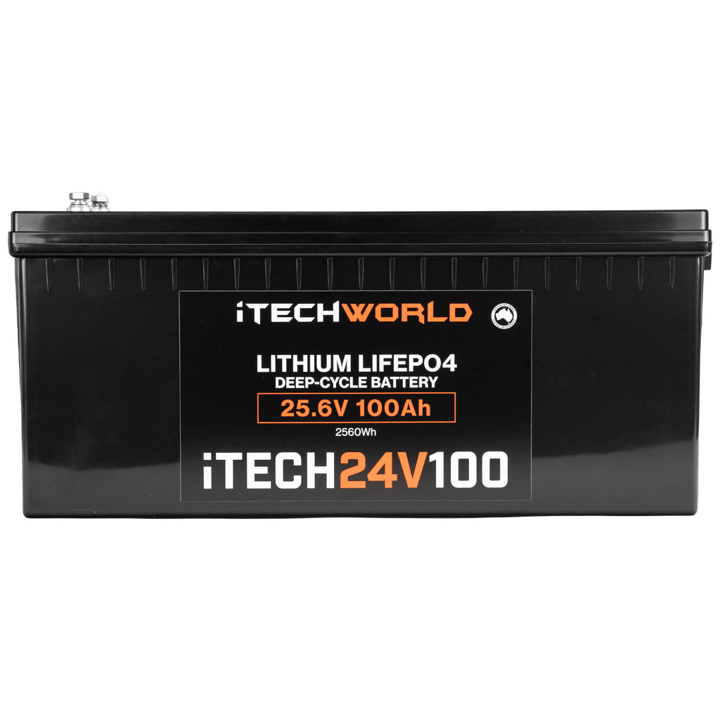 iTECH24V100 | Deep Cycle Lithium Battery | 24V 100Ah
