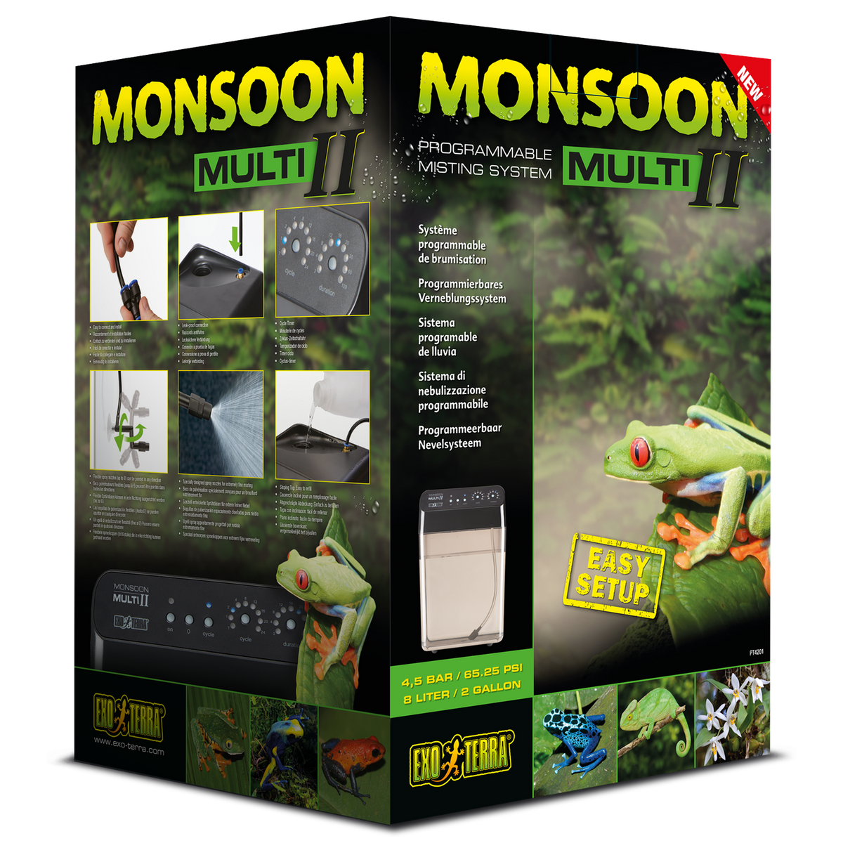 Exo Terra Monsoon MULTI II: Programmable Misting System