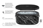 Glacial Dip™ Pro Ice Bath Cold Plunge Recovery Tub with Pump