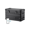ICECO APL35 35 LT Dual Zone Aluminum Black Fridge - Off Grid Stores