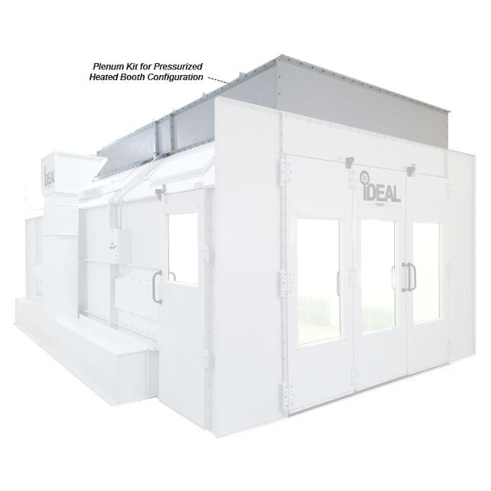 iDEAL Side Downdraft Paint Booth Canopy Plenum Kit (PSB-SDD26B-PLENUM-KIT-ASY)
