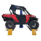 iDEAL SC-2K-UTV-X 2,000 lb Single-Column Multi-Use Lift for ATVs, UTVs, Golf Carts & Riding/Zero-Turn Mowers