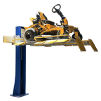 iDEAL SC-2K-UTV-X 2,000 lb Single-Column Multi-Use Lift for ATVs, UTVs, Golf Carts & Riding/Zero-Turn Mowers