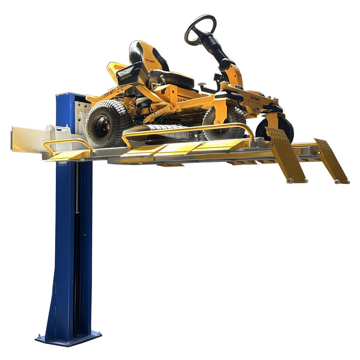 iDEAL SC-2K-UTV-X 2,000 lb Single-Column Multi-Use Lift for ATVs, UTVs, Golf Carts & Riding/Zero-Turn Mowers