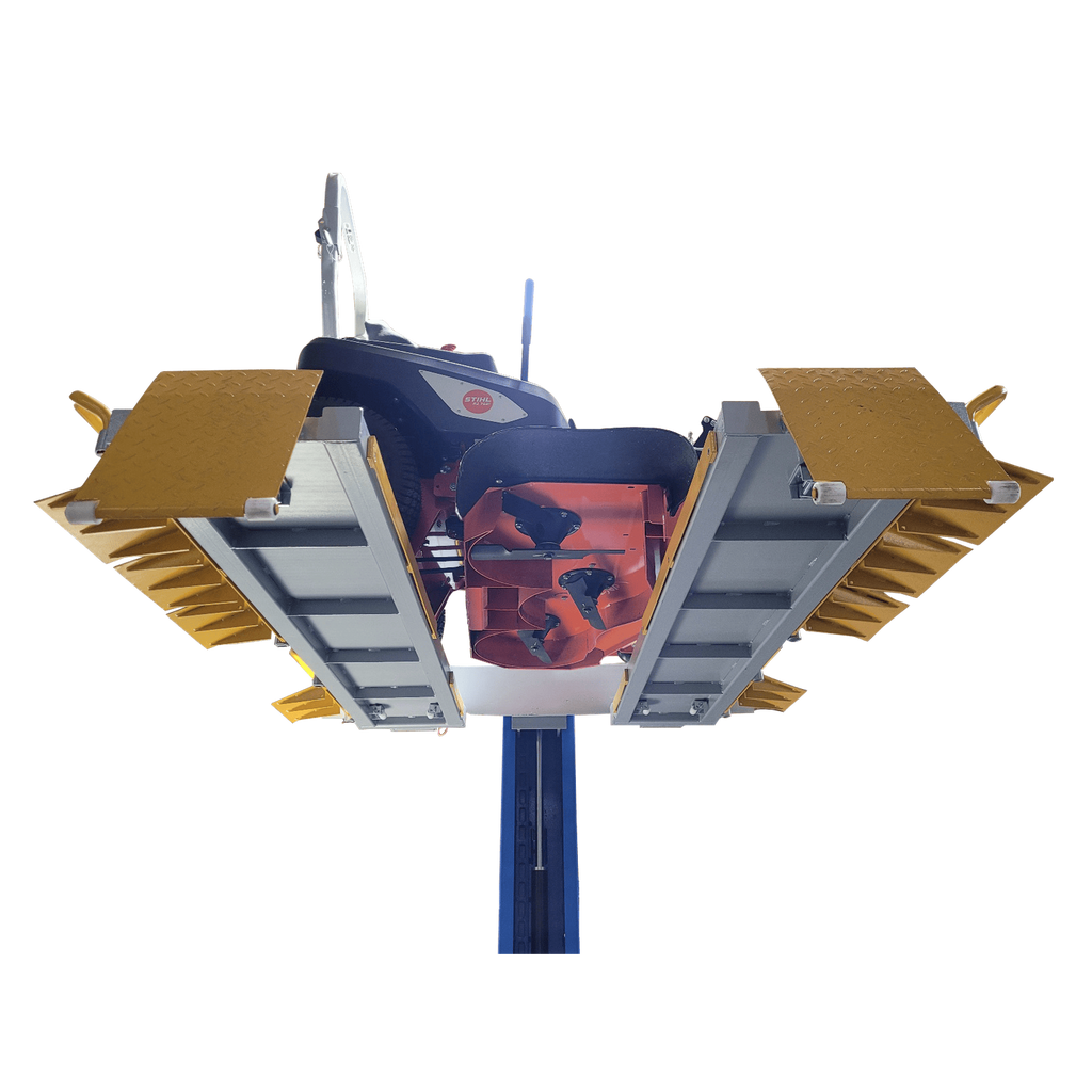 iDEAL SC-2K-UTV-X 2,000 lb Single-Column Multi-Use Lift for ATVs, UTVs, Golf Carts & Riding/Zero-Turn Mowers
