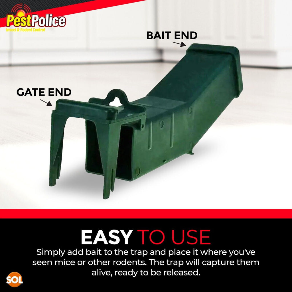Humane Mouse Trap | Live Catch Rodent Cage Indoor Use