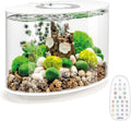 biOrb Loop 15L Small Desktop Fish Tank Acrylic Aquarium White