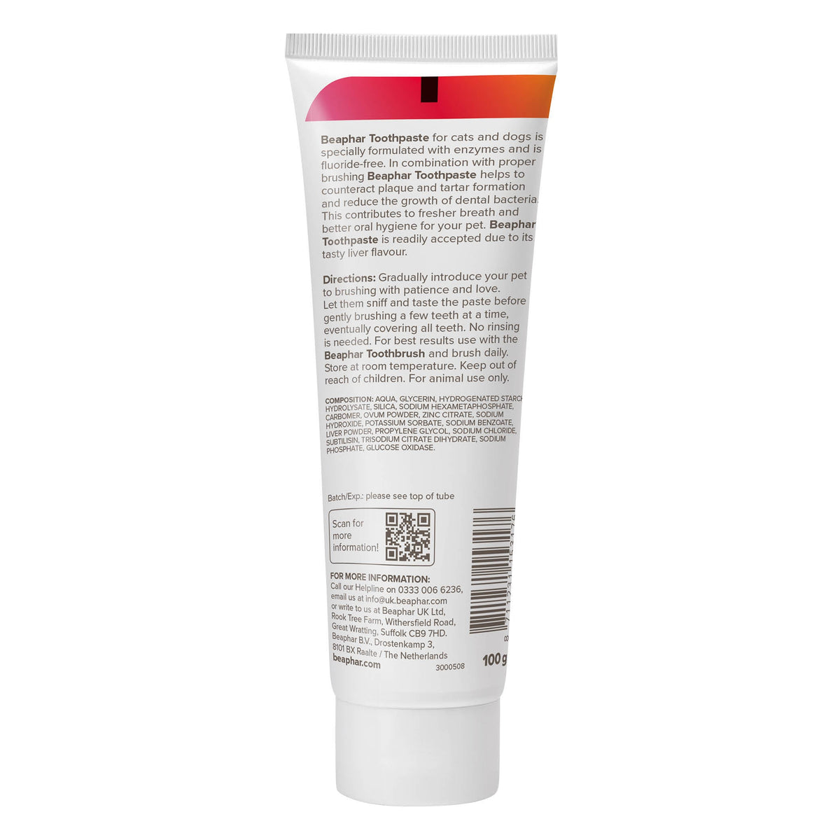 Beaphar Pet 2x Toothpaste with Enzymes for Cats & Dogs