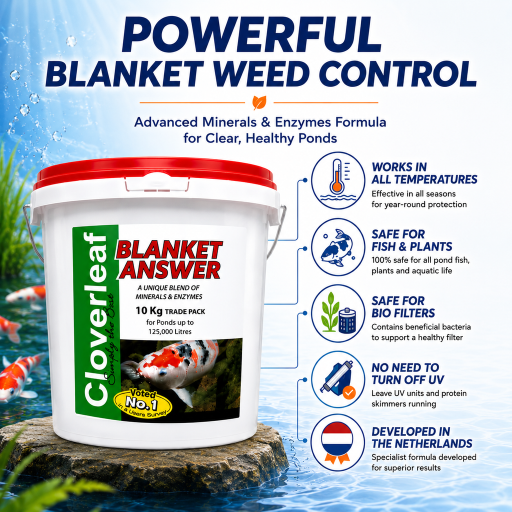 Cloverleaf Blanket Answer Pond Treatment