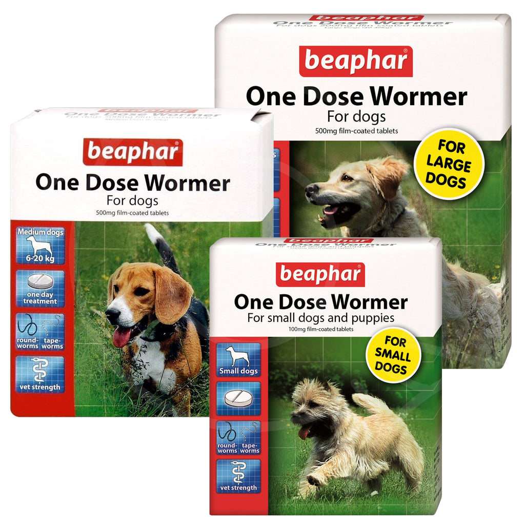 Beaphar Worming Tablets for All Dog Sizes