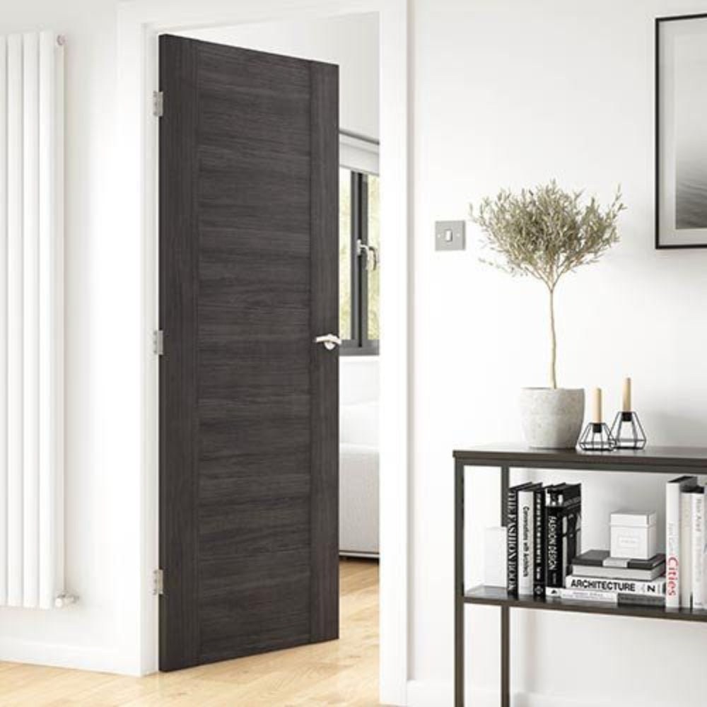 JB Kind Alabama Cinza Dark Grey Laminate Internal Door - All Sizes