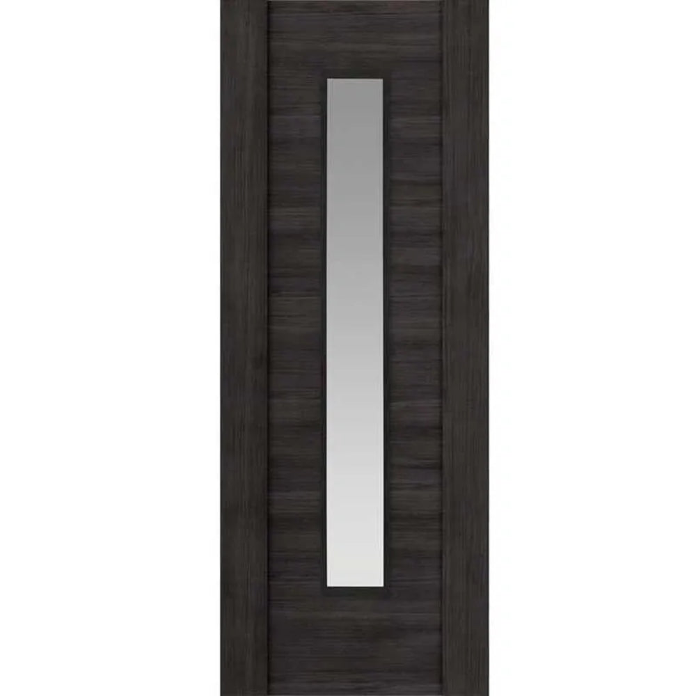 JB Kind Alabama Cinza Dark Grey Glazed Laminate Internal Door - All Sizes