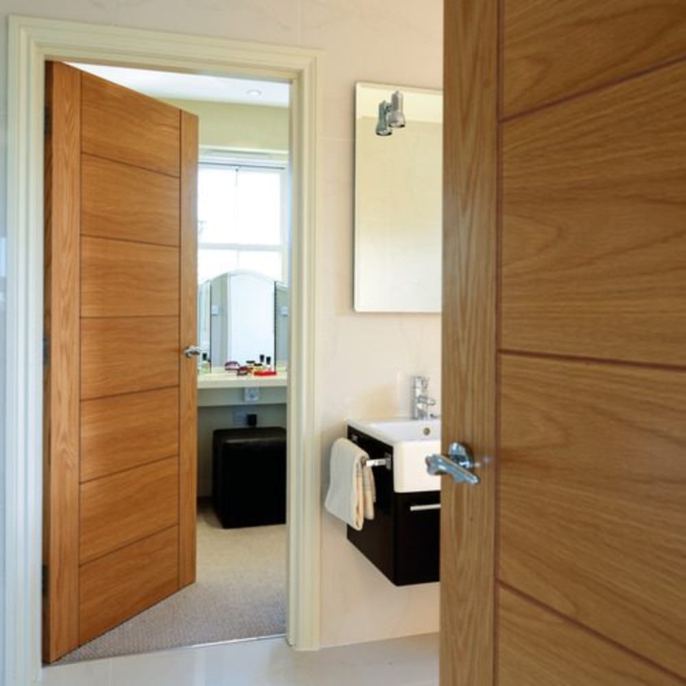 JB Kind Palomino Oak Pre-Finished Internal Door - All Sizes
