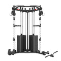 Twin Cable Crossover Machine Power Rack – Dual Pulley Functional Trainer for Home Gym DUP