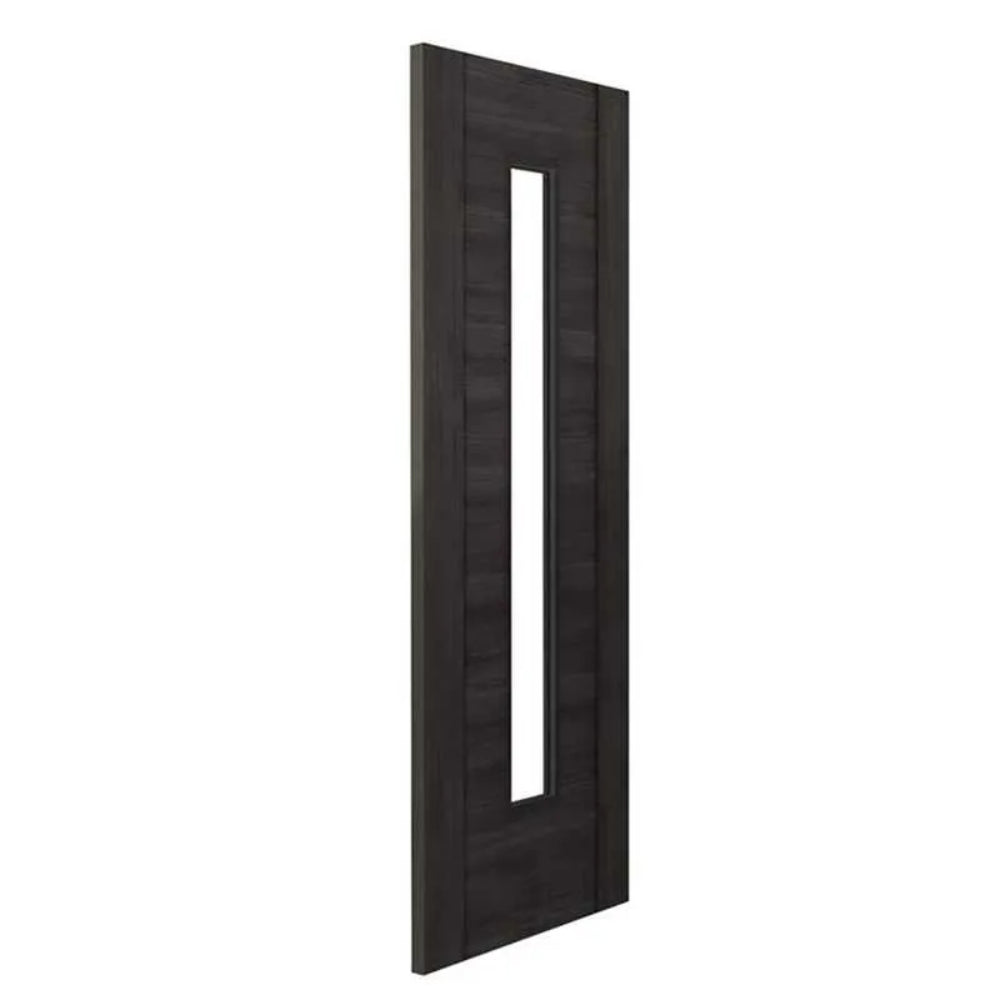 JB Kind Alabama Cinza Dark Grey Glazed Laminate Internal Door - All Sizes