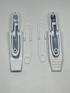 S1080 - Silver Line Casement Window Locking Handle Set Left and Right