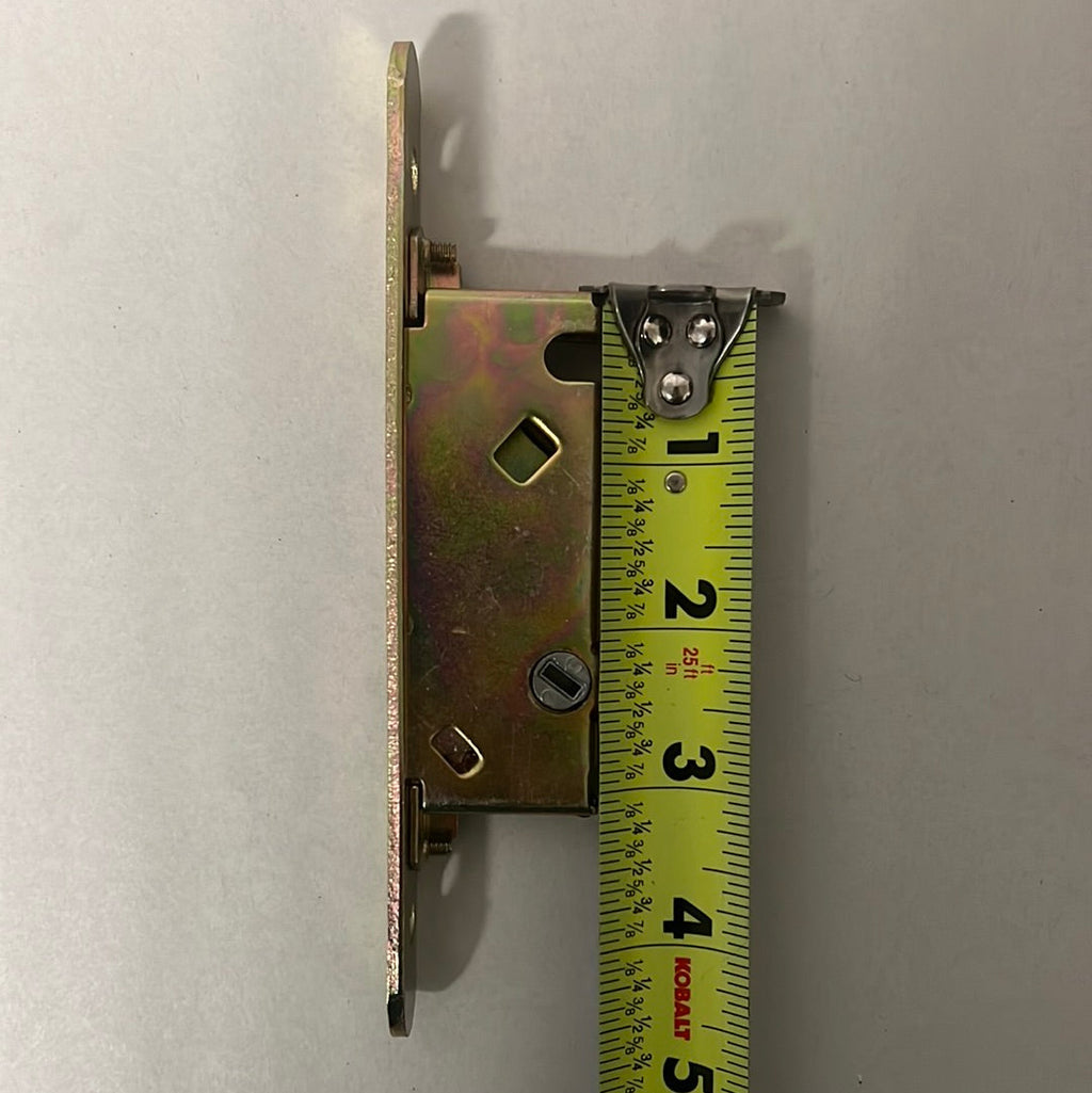 C1033 -Sliding Patio Door Single Action Mortise Lock with Face Plate