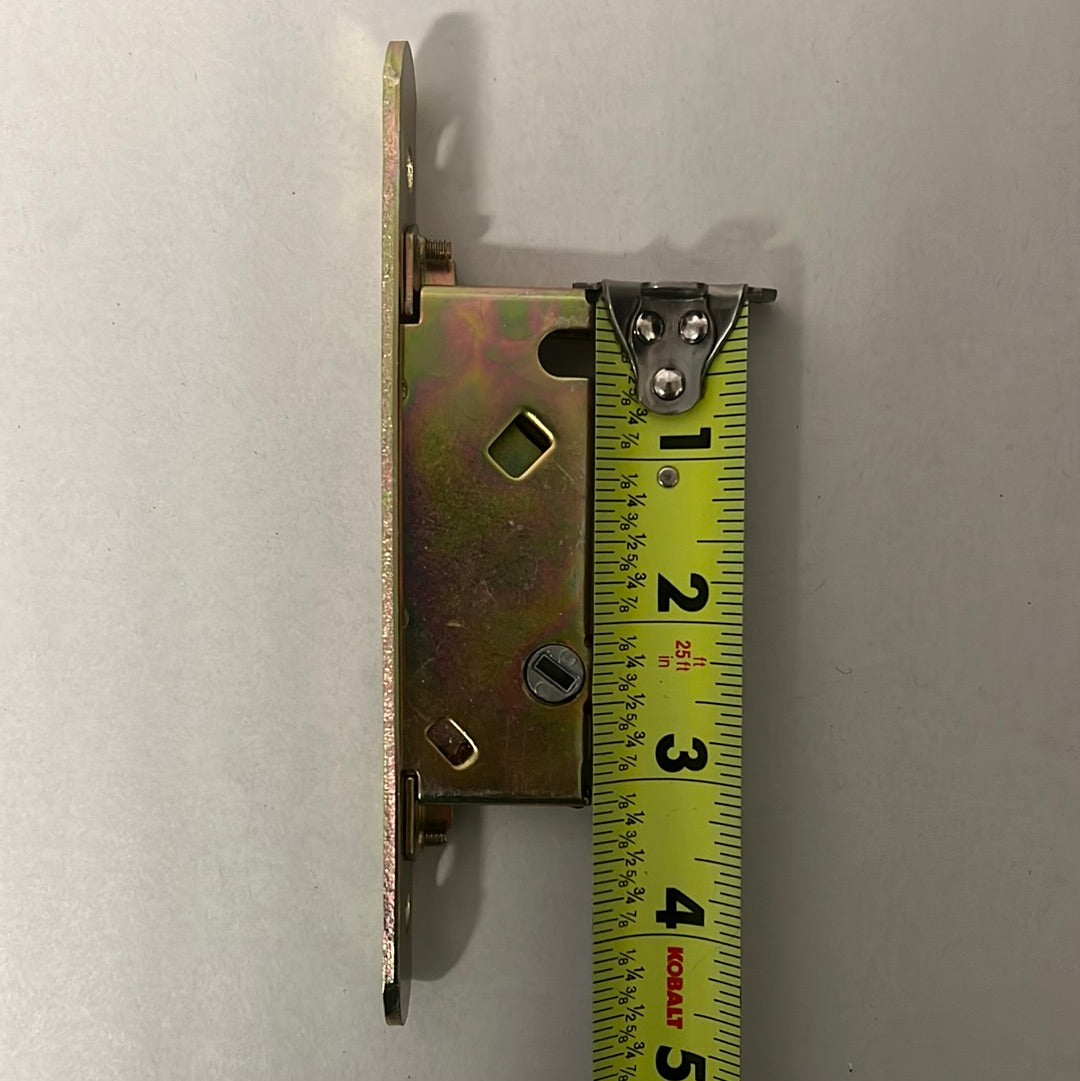 C1033 -Sliding Patio Door Single Action Mortise Lock with Face Plate
