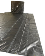 8' DROP X 8' W X 27' L BLACK 18 OZ