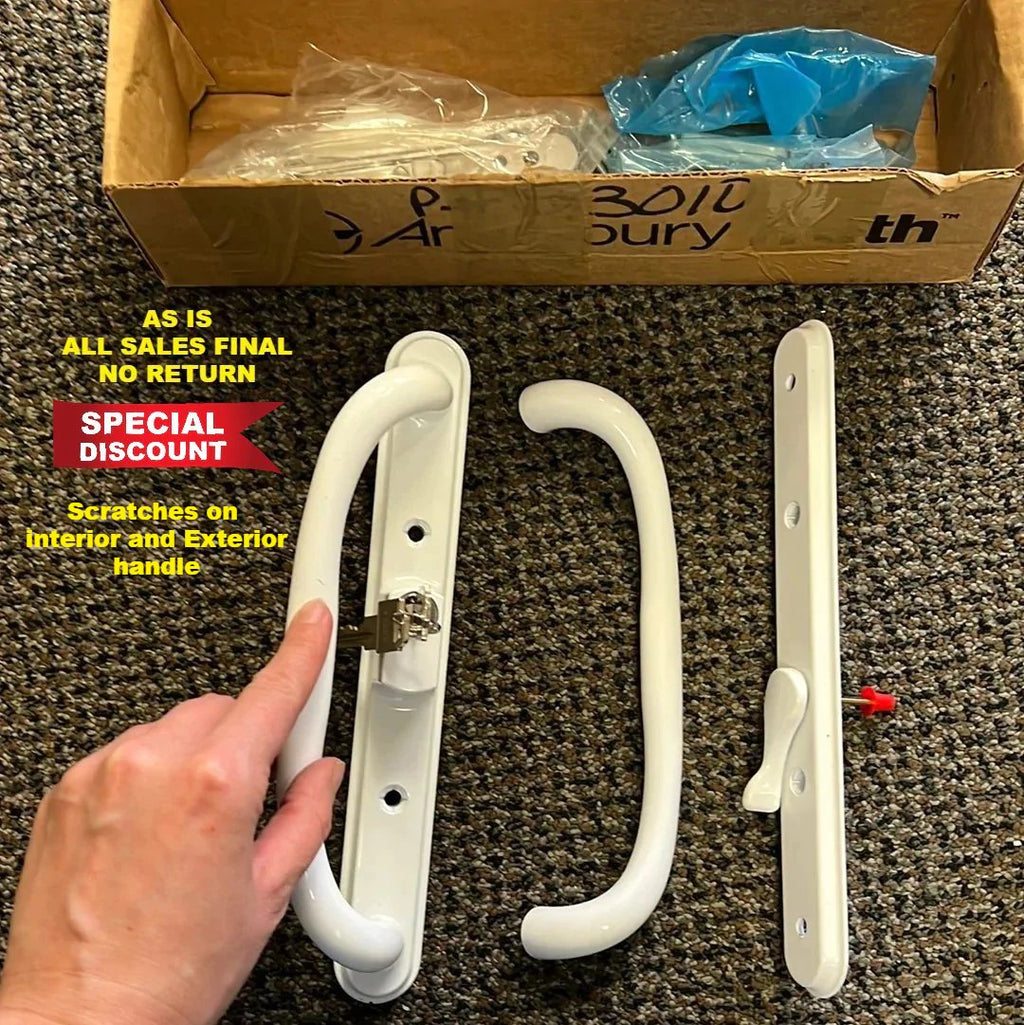 S3010 -Truth - Amesbury Olympus Handles Offset Latch Handle Set For Sliding Patio Doors