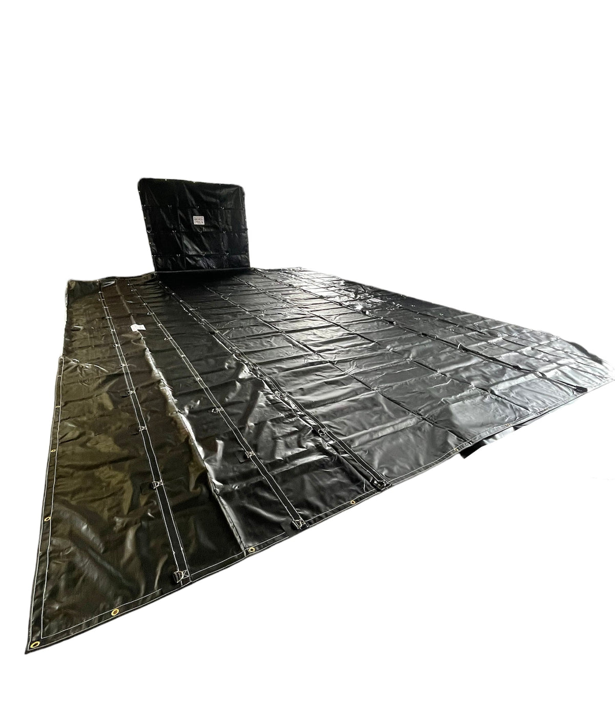 8' DROP X 8' W X 27' L BLACK COLOR 14 OZ.