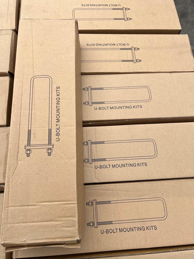 MOUNTING KIT FOR HEAD RACK WITH RUBBER MATS
