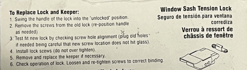 311 Toggle Lock wtih Keeper - Old Style