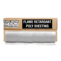 20ft x 100ft x 6mm FR  Poly Sheeting - (25 Rolls)