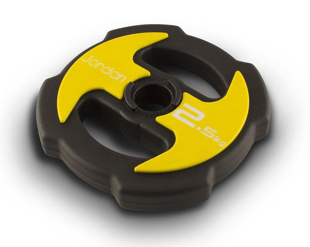 Jordan Ignite V2 Urethane Studio Barbell Plates - Colour Coded