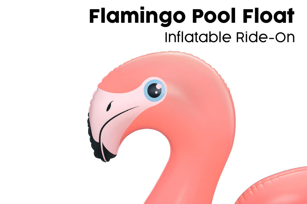 Inflatable Fancy Flamingo Pool Float