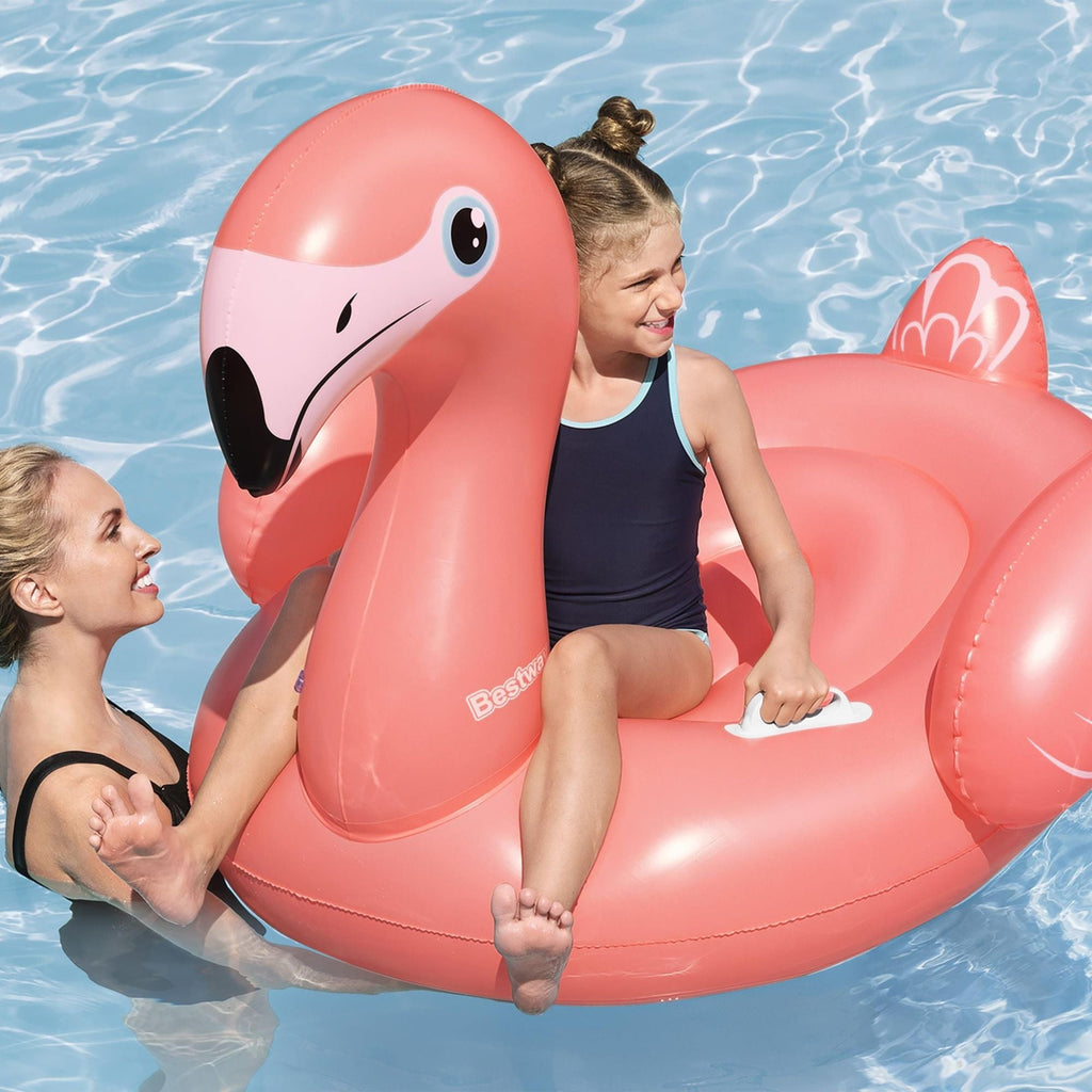 Inflatable Fancy Flamingo Pool Float