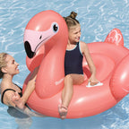 Inflatable Fancy Flamingo Pool Float